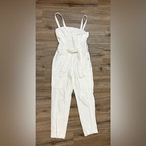 Free People White Jumpsuit